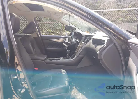 2015 Infiniti Q50 Premium from USA, damaged, VIN JN1BV7ARXFM416285